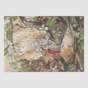Vintage Fantasy Fine Art Fairy Wrapping  Tissue Paper