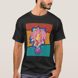 Vintage Fantasy Game Role Playing Dice Dragon 1 T-Shirt