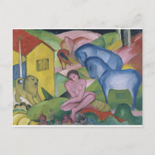 Vintage Fantasy  Painting Entitled 'The Dream' Postcard