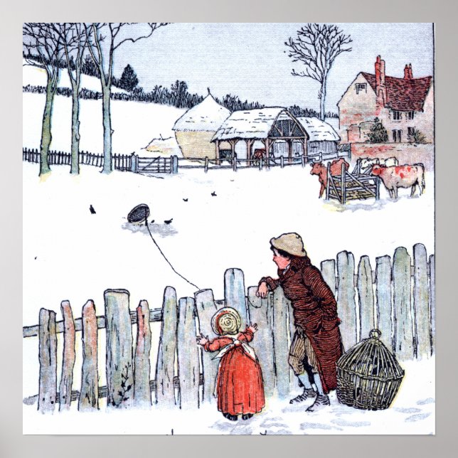 Vintage Farm Kids Poster (Front)