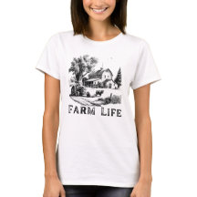 Vintage Farm Life - Rustic Barn & Tractor Design