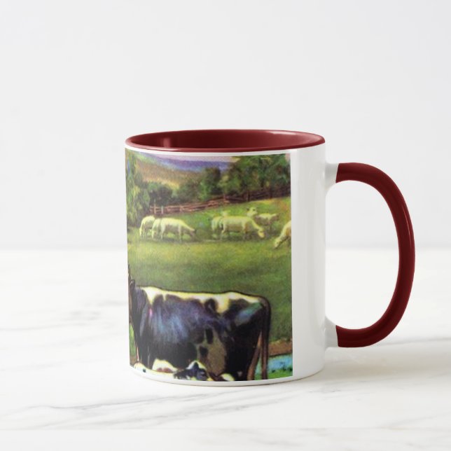 Vintage Farm Mug (Right)