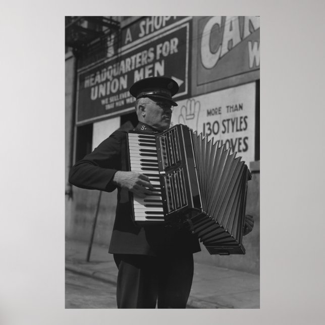 Vintage Farm Security Administration Print (Front)