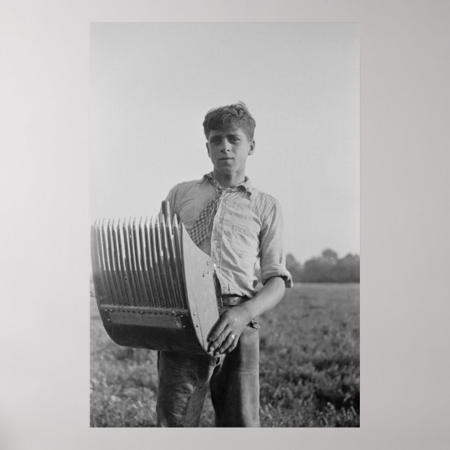 Vintage Farm Security Administration Print (Front)