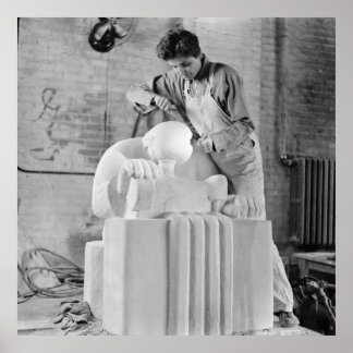 Vintage Farm Security Administration Print