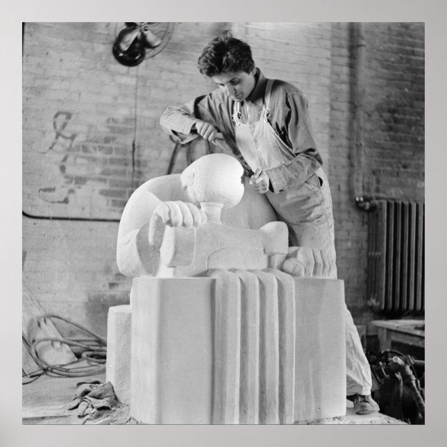 Vintage Farm Security Administration Print (Front)