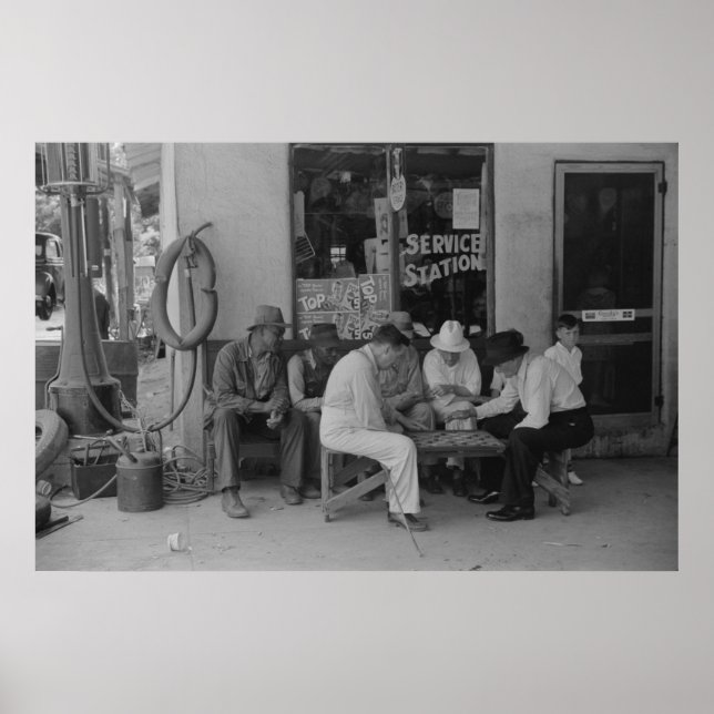 Vintage Farm Security Administration Print (Front)