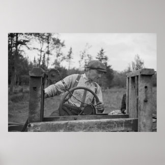 Vintage Farm Security Administration Print