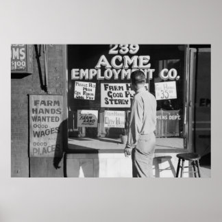 Vintage Farm Security Administration Print