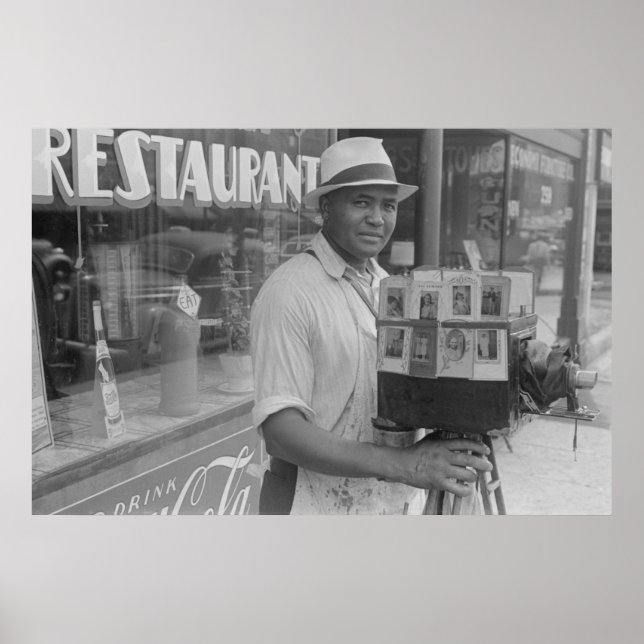 Vintage Farm Security Administration Print (Front)