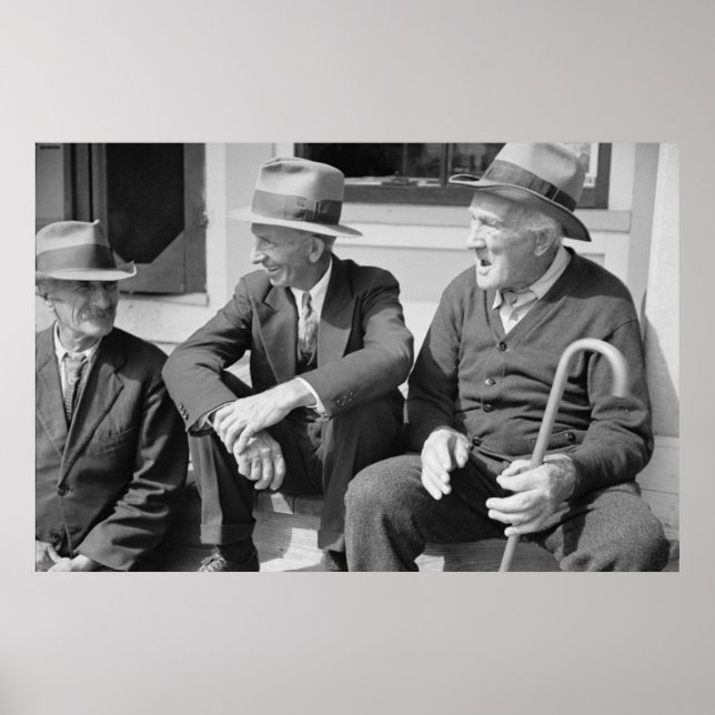 Vintage Farm Security Administration Print (Front)