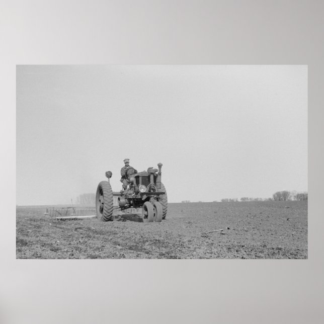 Vintage Farm Security Administration Print (Front)