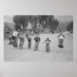 Vintage Farm Security Administration Print