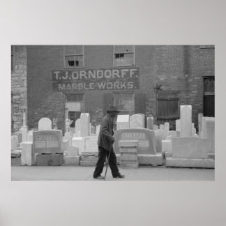 Vintage Farm Security Administration Print