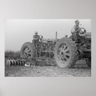 Vintage Farm Security Administration Print