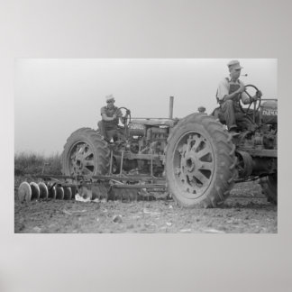 Vintage Farm Security Administration Print