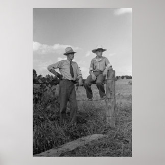 Vintage Farm Security Administration Print