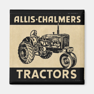 Vintage Farm Tractor Magnet