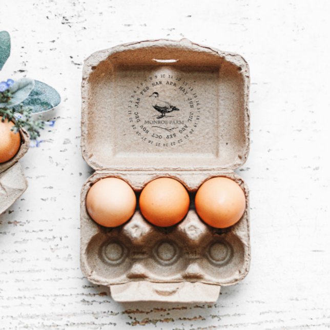 Vintage Farmhouse Duck Egg Carton Stamp (Creator Uploaded)