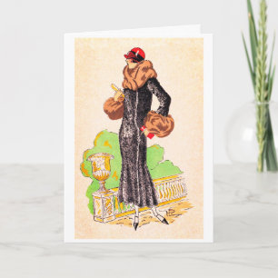 Vintage Fashion  Card