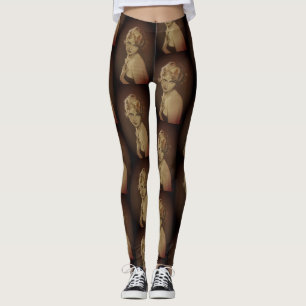 Vintage Fashion Ladies Leggings