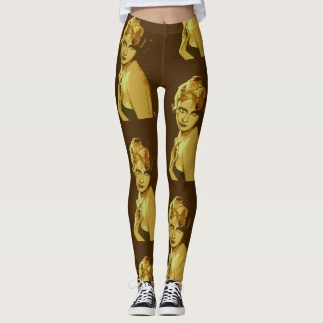 Vintage Fashion Leggings (Front)