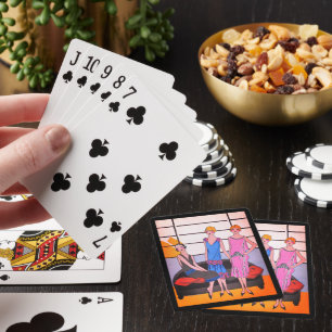 Vintage Fashion Playing Cards