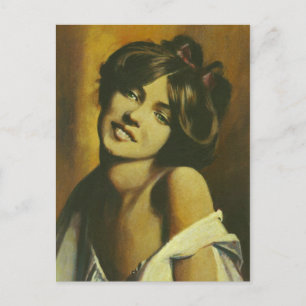 Vintage Fashion Postcard