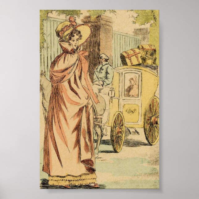 Vintage Fashion Poster (Front)