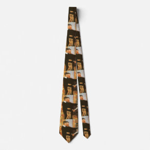 Vintage Father and Son Portrait by Mary Cassatt Tie