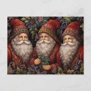 Vintage Father Christmas Postcard