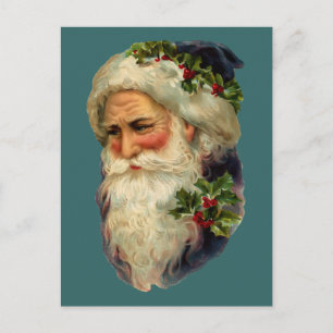 Vintage Father Christmas Postcard