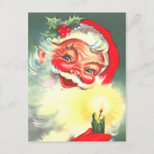 Vintage Father Christmas Postcard