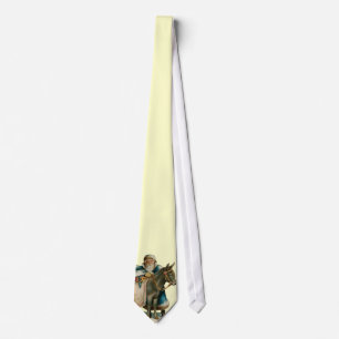 Vintage Father Christmas Tie