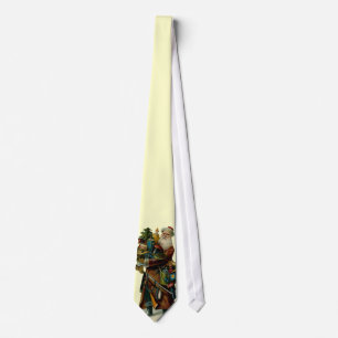 Vintage Father Christmas Tie