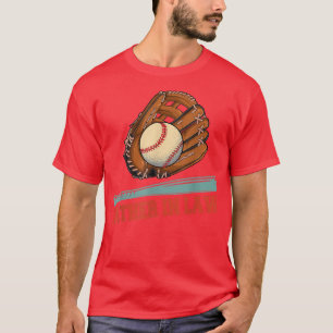Vintage Father In Law Funny Baseball Player Lover T-Shirt