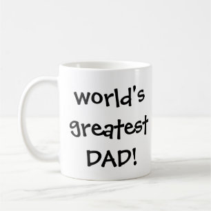 Vintage Father's Day, Football Kids and Family Dog Coffee Mug