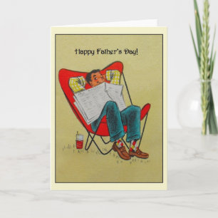 Vintage Father's Day Greeting Card