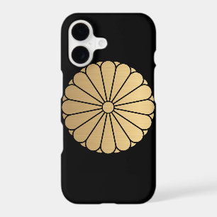 Vintage Faux Gold Kiku Chrysanthemum Mon Oriental