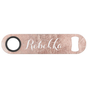 Vintage Faux Rose Gold Rustic Floral Drawings