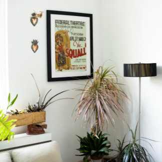 Vintage Federal Theatre The Squall Poster Print
