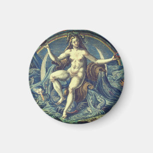Vintage Female Designer Magnet