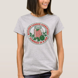 Vintage Fermentation Badge | Kitchen Garden Summer T-Shirt