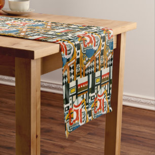 Vintage Fernand Leger Still Life with a Beer Mug Short Table Runner