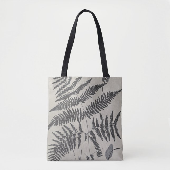 Vintage Ferns Tote Bag (Front)