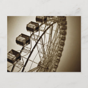 Vintage Ferris Wheel Postcard