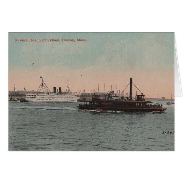Vintage Ferry Newton 1913 (Front Horizontal)
