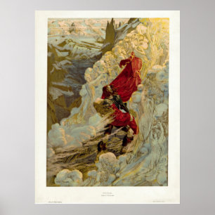 Vintage Fervaal, an opera by Vincent d'Indy Poster