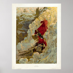 Vintage Fervaal, an opera by Vincent d'Indy Poster