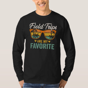 Vintage Field Trips Are My Favourite School Field T-Shirt